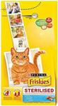 Friskies Sterilised Somonlu ve Sebzeli 10 kg Kısırlaştırılmış Yetişkin Kuru Kedi Maması