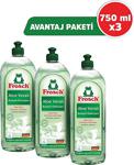 Frosch Aloe Veralı Bulaşık Deterjanı 750 Ml 3Lü