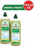 Frosch Limonlu Balsam 750 Ml 2'Li Paket Sıvı Bulaşık Deterjanı