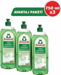 Frosch Yeşil Limonlu 750 Ml 3'Lü Paket Sıvı Bulaşık Deterjanı