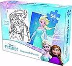 Frozen 54 Parça Boyamalı Puzzle