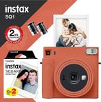 Fujifilm Instax Sq1 Terracotta Turuncu Fotoğraf Makinesi Ve 20'Li Kare Film