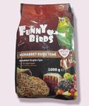 Funny Birds Ballı Muhabbet Kuşu Yemi 1 Kg