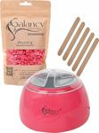 Galancy Soyulabilen Boncuk Ağda 250Gr + Ağda Isıtıcı Makine + Spatula Seti