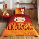 Galatasaray 4. Yıldız Yatak Örtüsü Tek Kişilik Pamuklu
