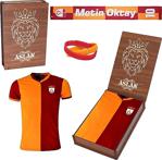 Galatasaray Metin Oktay Forma Hediyelik Ahşap Kutulu Set