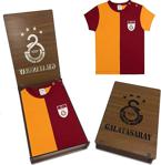 Galatasaray Orjinal Hediyelik Metin Oktay Bebek T-Shirt Ahşap Kutulu