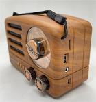 Gaman Rt-350 Şık Tasarım Bluetooth/Usb/Aux/Tf/ Fm Nostaljik Ahşap Radyo