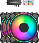 Gamepower Air Turbine Silence 3X120Mm A-Rgb Fan Kit 3In1 Sessiz Kasa Fanı Kumanda+10Xrgb Kontrolcü