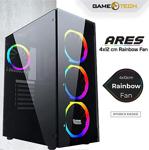 Gametech Ares Rainbow 4X120Mm Fan Gaming Oyuncu Kasası ( Psu Yok)