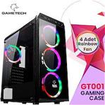 GAMETECH GT-01 4 ADET RAİNBOW 12CM LED FANLI OYUNCU KASASI