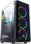 Gametech Velar (700W) 4X120Mm Rgb Fan Oyuncu Kasası Gaming Case