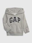 Gap Erkek Bebek Gri Logo Kapüşonlu Sweatshirt