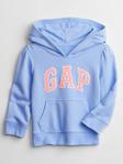 Gap Kız Bebek Mavi Logo Kapüşonlu Sweatshirt
