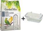 Gardenmix Platin Kuş Kumu 200Gr+Kumluk