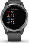 Garmin Vivoactive 4 Siyah Akıllı Saat Gümüş