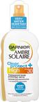 Garnier Ambre Solaire Clear Protect Spf 30 200 Ml Şeffaf Güneş Spreyi