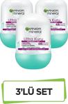 Garnier Mineral Ultra Kuru 50 Ml 3 Adet Roll-On