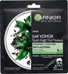 Garnier Saf Kömür ve Siyah Çaylı Matlaştırıcı Kağıt Maske