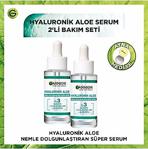 Garnier Skin Naturals Hyaluronik Aloe Nemle Dolgunlaştıran Süper Serum 30 Ml 2 Adet