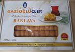 Gazi̇oğlu Üçler Gazioğluüçler Hazır Kuru Baklava 1250 Gr(Tepsi Hediyeli)