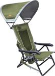 Gci Sunshade Backpack 4 Kademeli Güneşlikli Katlanır Kamp Sandalyesi Yeşil