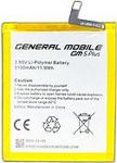 General Mobile GM5 Plus Batarya