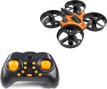 Gepettoys Rh807 Uzaktan Kumandalı Mini Aircraft Drone Quadcopter Helikopter Led Işıklı 6-Axis Gyro - Gri