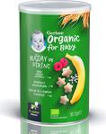 Gerber Organik Pirinçli, Buğdaylı, Muzlu Ve Ahududulu Bebek Atıştırmalığı 35 Gr