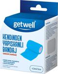 Getwell Kendinden Yapışkanlı Bandaj -Mavi