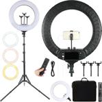 Ggt Youtuber Çekimleri Ring Light Sürekli 18 Inç Işık 2 Mt Stand Çantalı