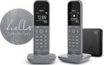 Gigaset Cl390 Duo 2 Ahizeli Telsiz Telefon Satellite Grey