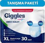 Giggles Yetişkin Emici Külot Ekstra Büyük Boy (Xl) 30'Lu