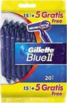 Gillette Blue2 Normal Tıraş Bıçağı 20'Li