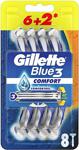 Gillette Blue3 Comfort Kullan-At 8li Tıraş Bıçağı