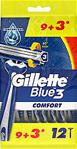 Gillette Blue3 Comfort Kullan At 9+3 Tıraş 12'li Tıraş Bıçağı