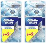 Gillette Blue3 Cool Kullan At 8'li 2 Adet Tıraş Bıçağı