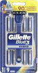 Gillette Blue3 Hibrid Tıraş Makinesi + 9 Yedek Bıçak X 2