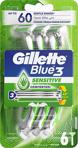 Gillette Blue3 Sensitive Kullan At 6'lı Tıraş Bıçağı