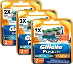 Gillette Fusion Proglide Power 2'li x3 Adet Yedek Tıraş Bıçağı