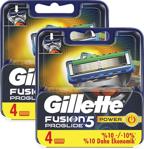 Gillette Fusion Proglide Power 4'lü x2 Adet Yedek Tıraş Bıçağı