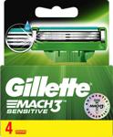 Gillette Mach3 Sensitive 4'lü Yedek Tıraş Bıçağı