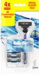 Gillette Mach3 Start 4 Yedekli Tıraş Makinesi