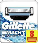 Gillette Mach3 Start 8'Li Yedek Tıraş Bıçağı