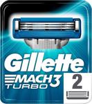 Gillette Mach3 Turbo 2'li Yedek Tıraş Bıçağı