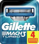 Gillette Mach3 Turbo 4'lü Yedek Tıraş Bıçağı