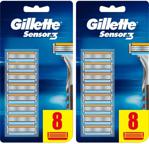 Gillette Sensor3 8'Li 2 Adet Yedek Tıraş Bıçağı