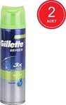 Gillette Series 3X Hassas 200 Ml 2 Adet Tıraş Jeli