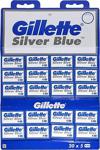 Gillette Silver Blue Tıraş Bıçağı Çift Kenarlı Jilet 5X20'Li 100'Lü Kartela