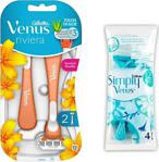 Gillette Venus Riviera Kadın Tıraş Bıçağı 2'Li Ve Simply Venus 2 Kullan At Tıraş Bıçağı